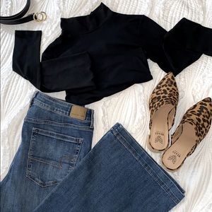 American Eagle | Wide Leg Jeans | Size 12